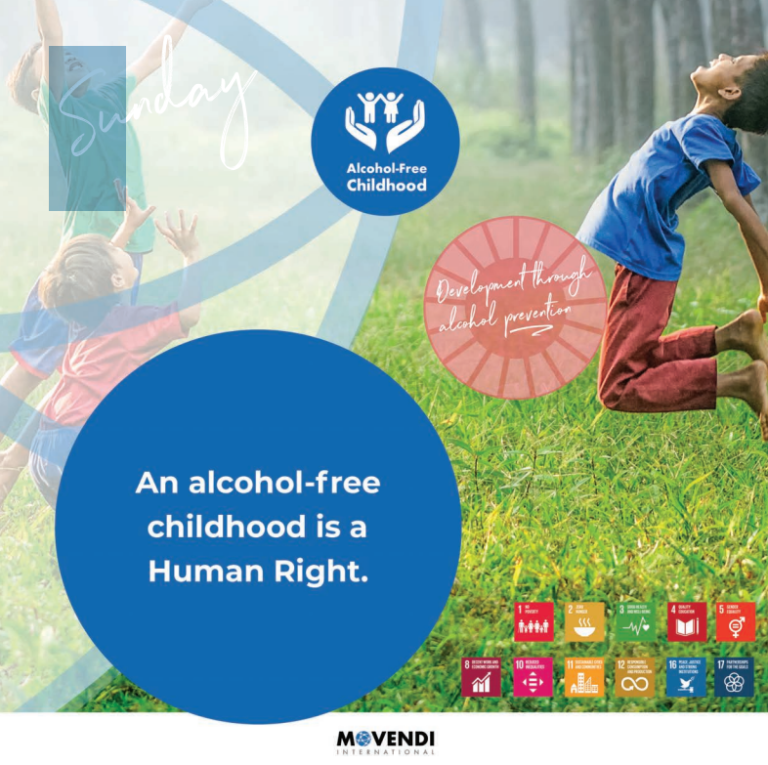Movendi International, Alcohol-Free childhood is a human right