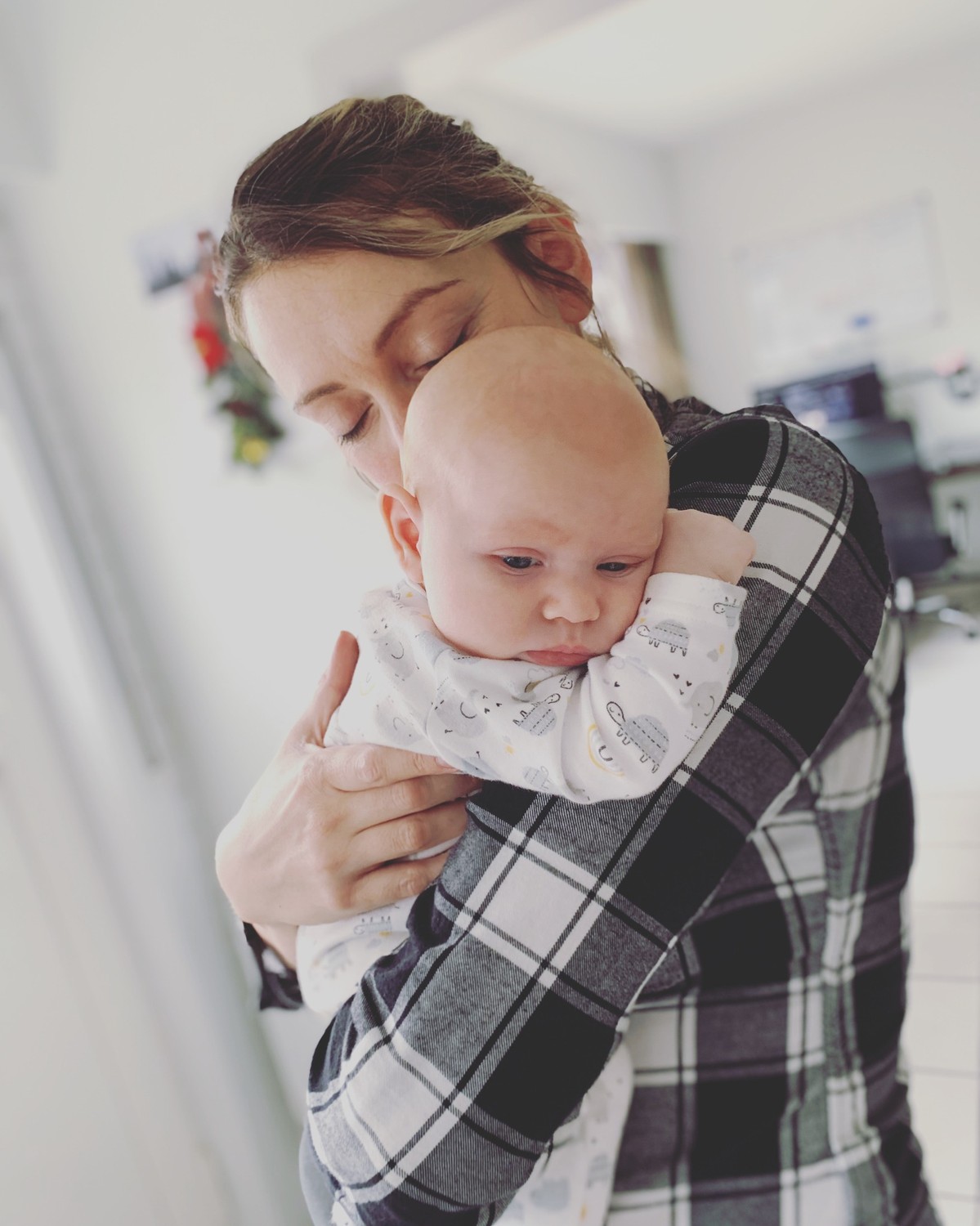 karlien with firstborn
