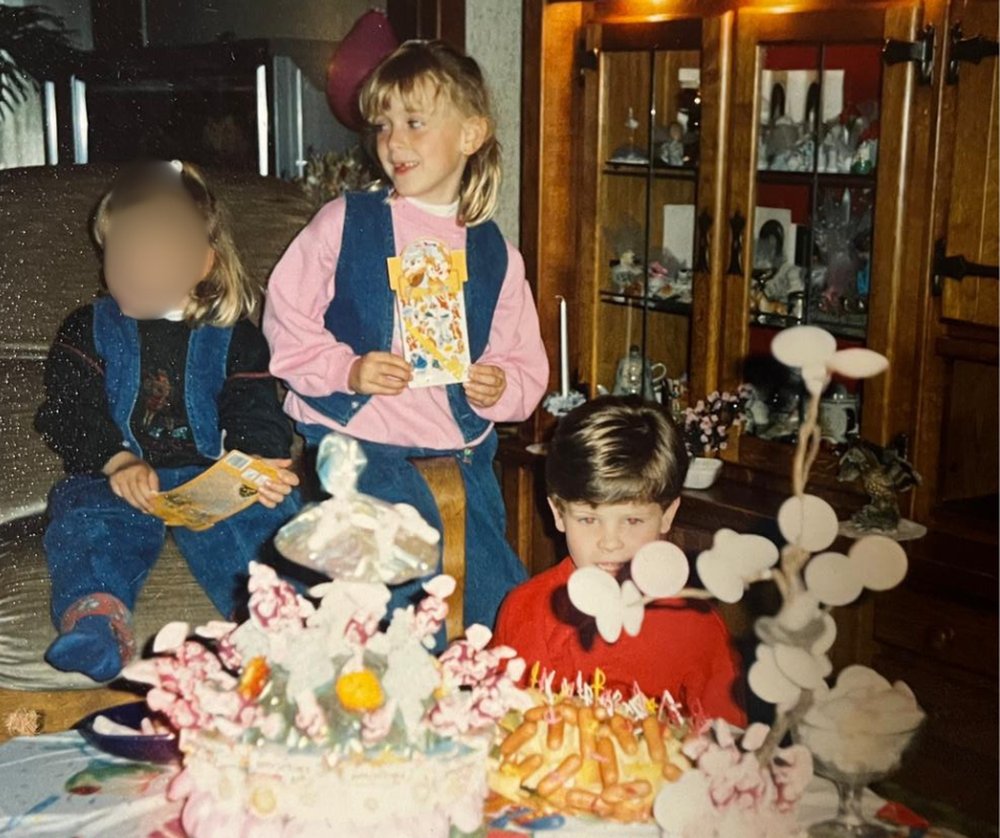 karlien en bjorn als kleuter